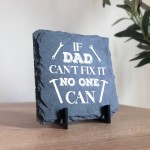 Dad Gifts Slate Plaque From Daughter Son Funny Gift For Dad Shed