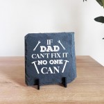 Dad Gifts Slate Plaque From Daughter Son Funny Gift For Dad Shed