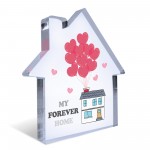 My Forever Home Acrylic Home Decor Plaque Housewarming Gifts