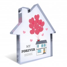 My Forever Home Acrylic Home Decor Plaque Housewarming Gifts