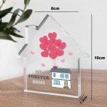 My Forever Home Acrylic Home Decor Plaque Housewarming Gifts