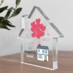 My Forever Home Acrylic Home Decor Plaque Housewarming Gifts