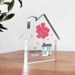 My Forever Home Acrylic Home Decor Plaque Housewarming Gifts