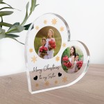 Merry Christmas To My Sister Gift Personalised Acrylic Plaque