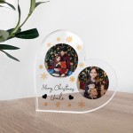 Merry Christmas Uncle Gift Personalised Acrylic Plaque