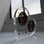 Merry Christmas Uncle Gift Personalised Acrylic Plaque