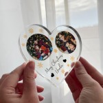 Merry Christmas Uncle Gift Personalised Acrylic Plaque