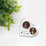 Merry Christmas Uncle Gift Personalised Acrylic Plaque