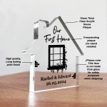 Our First Home New First Gifts Acrylic Ornament Housewarming Our First Home New First Gifts Acrylic Ornament Housewarming
