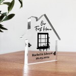 Our First Home New First Gifts Acrylic Ornament Housewarming Our First Home New First Gifts Acrylic Ornament Housewarming
