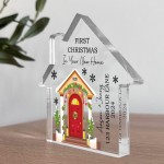 First Christmas in Your New Home Decoration Acrylic New Home