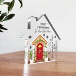 First Christmas in Your New Home Decoration Acrylic New Home