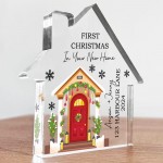 First Christmas in Your New Home Decoration Acrylic New Home