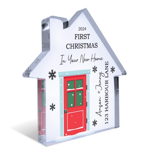 First Christmas In Your New Home Christmas Ornament For Family