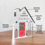 First Christmas In Your New Home Christmas Ornament For Family