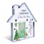 Personalised 1st Christmas in Your New Home Decoration Acrylic