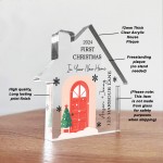 First Christmas in Your New Home Gift For Friends Family Couple