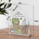 Personalised Christmas Decoration 1st Christmas In Your New Home
