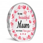 Mum Gifts Best Mum Birthday Gift for Mum Christmas Plaque