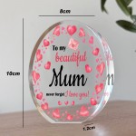 Mum Gifts Best Mum Birthday Gift for Mum Christmas Plaque