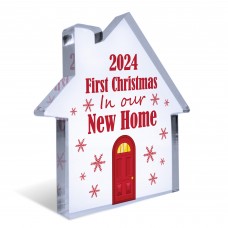 New Home Gift First Christmas in New Home Decoration Acrylic