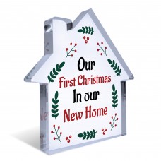 New Home Gift Our First Christmas in Our New Home Decoration