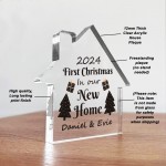 Personalised First Christmas In Our New Home Gifts for Friends