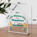 Wishing You Happiness In Your New Home Personalised Gift