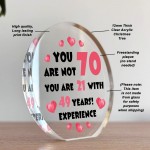 70th Birthday Gifts For Women 70th Birthday Present Funny