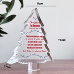 Christmas In Heaven Memorial Plaque For Christmas Mum Nan Dad