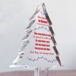 Christmas In Heaven Memorial Plaque For Christmas Mum Nan Dad