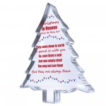 Christmas In Heaven Memorial Plaque For Christmas Mum Nan Dad