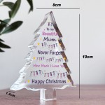 Gift For Mum Acrylic Plaque Mum Gifts Christmas From Daughter