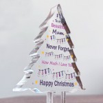 Gift For Mum Acrylic Plaque Mum Gifts Christmas From Daughter