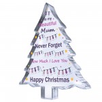 Gift For Mum Acrylic Plaque Mum Gifts Christmas From Daughter