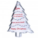 Gift For Son Acrylic Plaque Son Gifts Christmas From Mum Dad