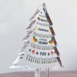 Granny Gift Christmas Acrylic Christmas Tree Gift For Her