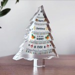 Happy Christmas To The Best Nanny Ever Gift From Granddaughter