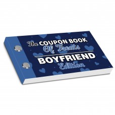 Boyfriend Coupon Book Novelty Gift For Him Couples Christmas