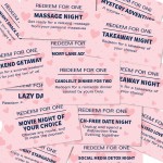 Wife Coupon Book Novelty Gift For Her Couples Christmas 