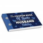 Husband Coupon Book Novelty Gift For Him Couples Christmas 