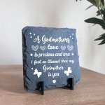 Godmother Gifts Thank You Gift For Her Slate Sign