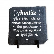 Auntie Gifts Slate Sign Gift For Auntie Christmas Birthday Gifts