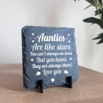 Auntie Gifts Slate Sign Gift For Auntie Christmas Birthday Gifts