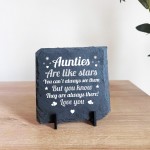 Auntie Gifts Slate Sign Gift For Auntie Christmas Birthday Gifts