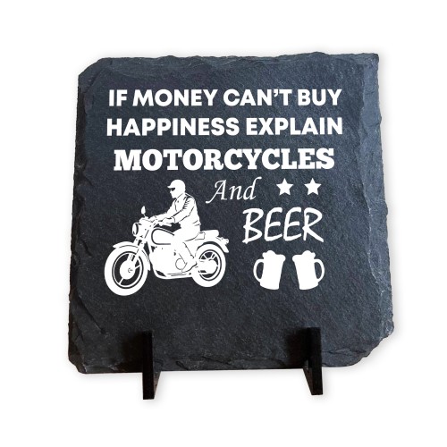 Motorcycle Enthusiast Gift Motorbike Sign Slate Sign Man Cave