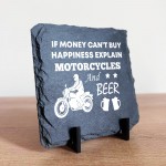 Motorcycle Enthusiast Gift Motorbike Sign Slate Sign Man Cave