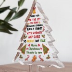 Thank You Gift For Christmas For Teacher Teaching Assistant