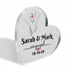 Personalised Engagement Gifts For Couples Congratulations Gift
