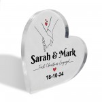 Personalised First Christmas Engaged Engagement Present